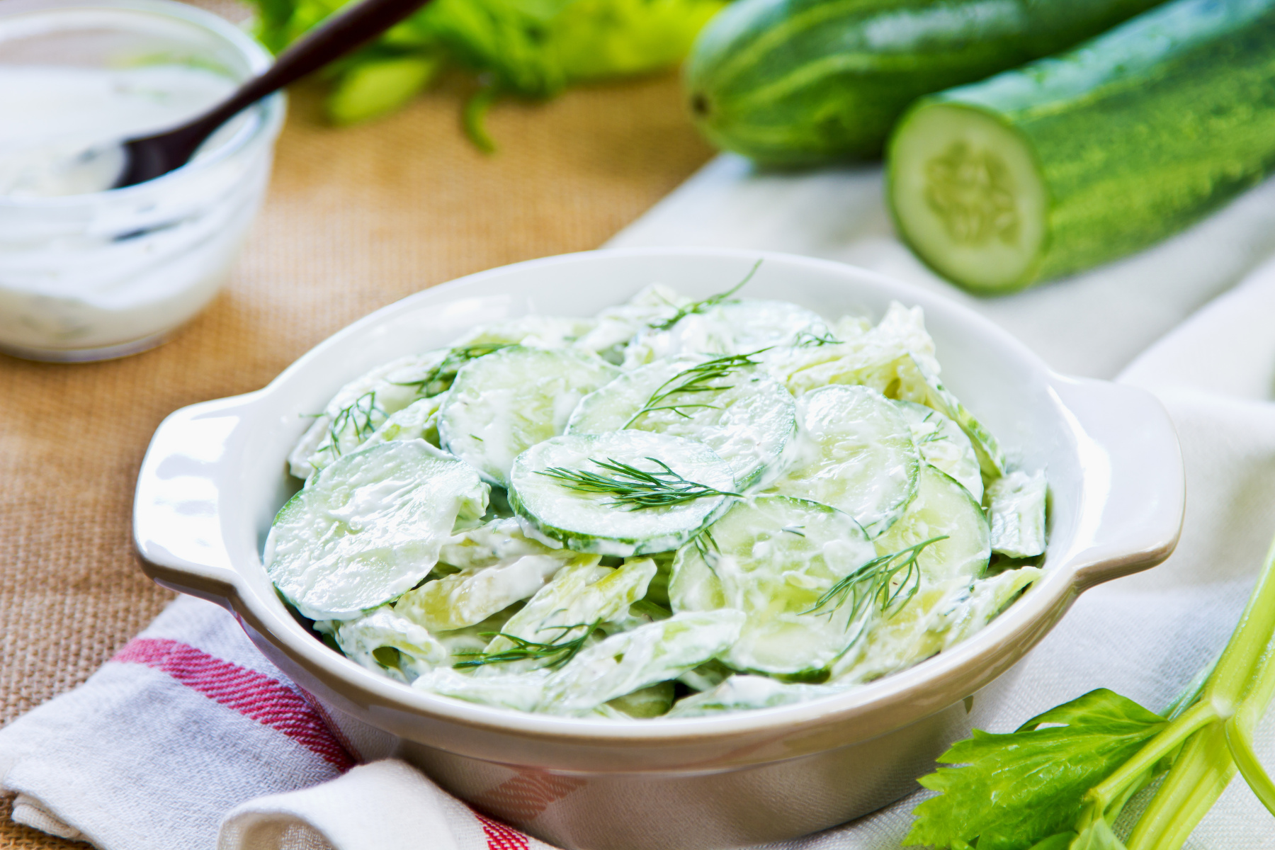 Gurkensalate